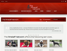 Tablet Screenshot of amstaff-network.com